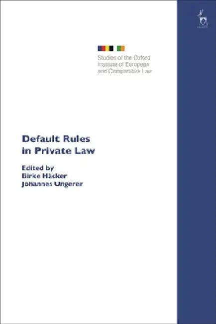 Default Rules in Private Law by Birke Häcker