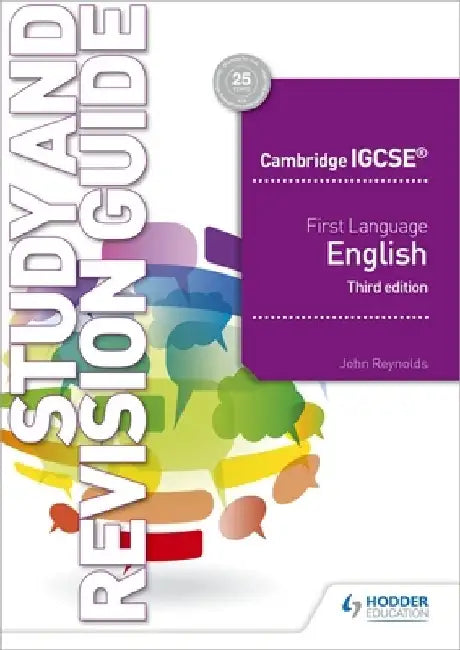Cambridge Igcse First Language English Study & Revision Guide 3rd Edition by John Reynolds