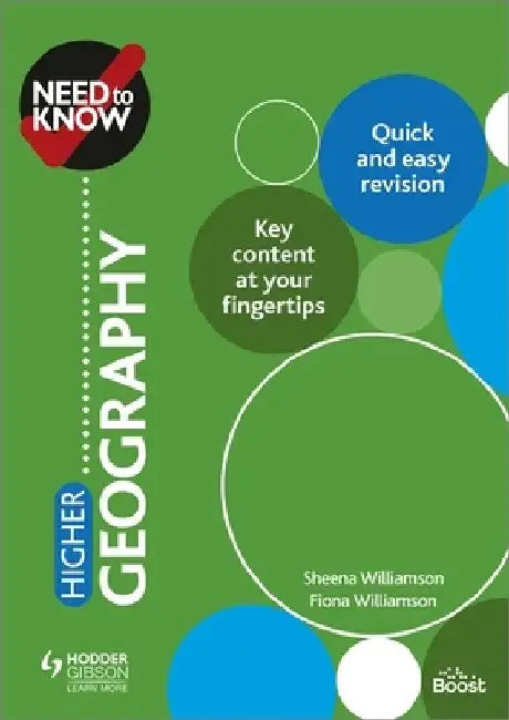 Need to Know: Higher Geography by Sheena Williamson