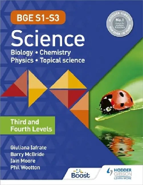 BGE S1–S3 Science: Third and Fourth Levels by Phil Wootton
