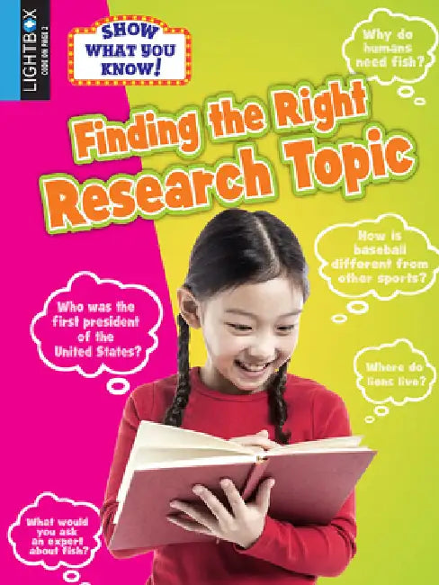 Finding the Right Research Topic by Kelly Coleman