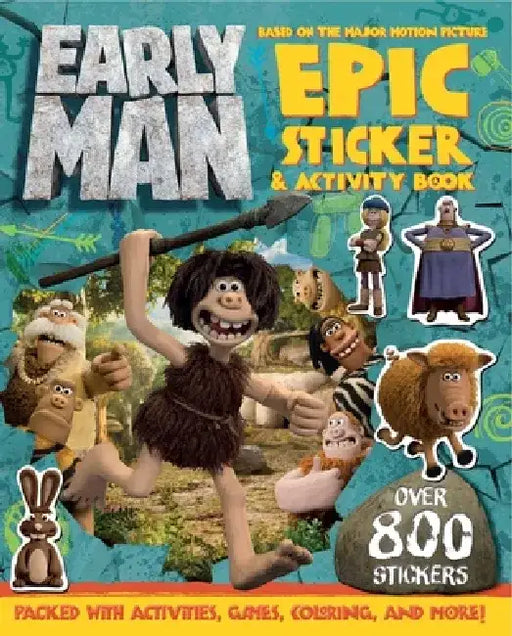 Early Man Sticker and Activity Book by Aardman Animation Ltd