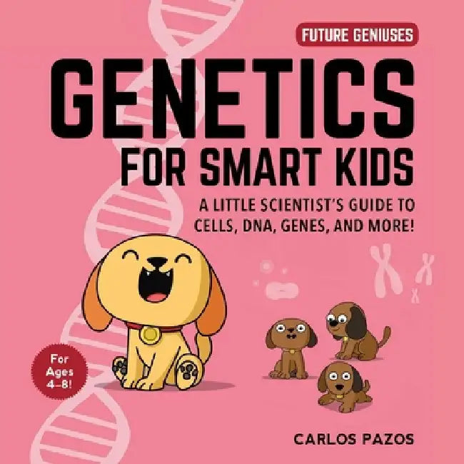 Genetics for Smart Kids: A Little Scientist's Guide to Cells, Dna, Genes, and More! by Carlos Pazos