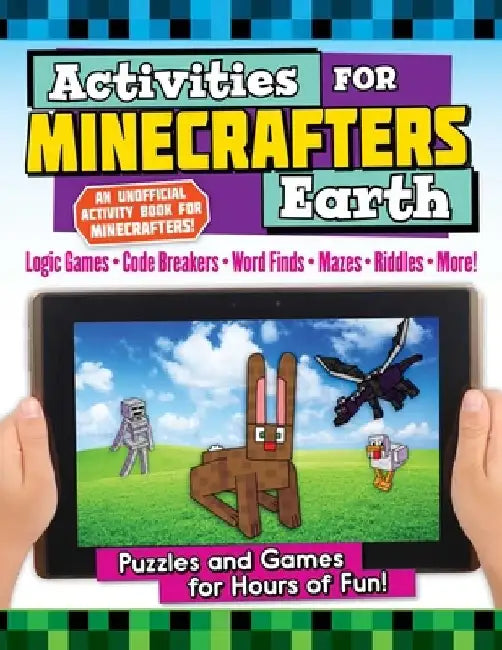 Activities for Minecrafters: Earth: Puzzles and Games for Hours of Fun! by Jen Funk Weber