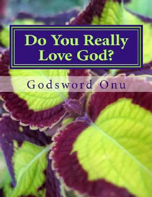 Do You Really Love God?: Loving God In Heart, Words, and Actions by Godsword Godswill Onu