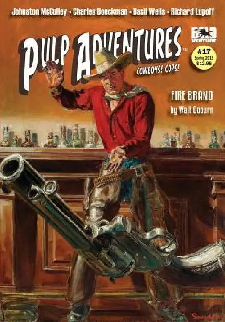 Pulp Adventures #17 by Norman Saunders