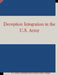 Deception Integration in the U.S. Army by U. S. Army Command and General Staff Col