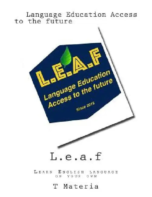 Leaf: Learn English language on your own by Thiago Materia