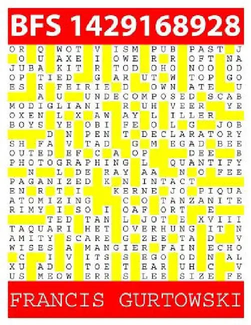 Bfs 1429168928: A BFS Puzzle by Francis Gurtowski
