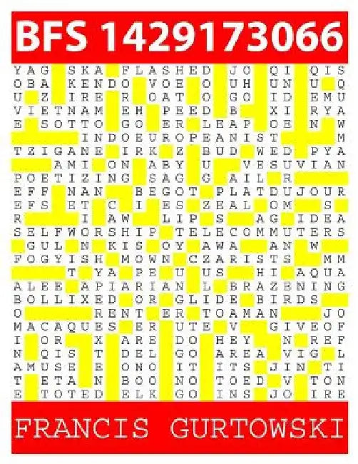 Bfs 1429173066: A BFS Puzzle by Francis Gurtowski