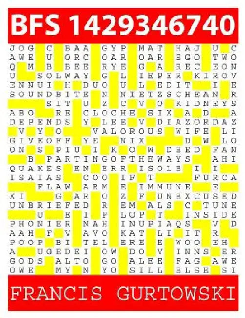 Bfs 1429346740: A BFS Puzzle by Francis Gurtowski