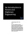 An Introduction to Streets and Highways Engineering by J. Paul Guyer