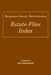 Perquimans County, North Carolina Estate Files Index by Jean Wood Paschal