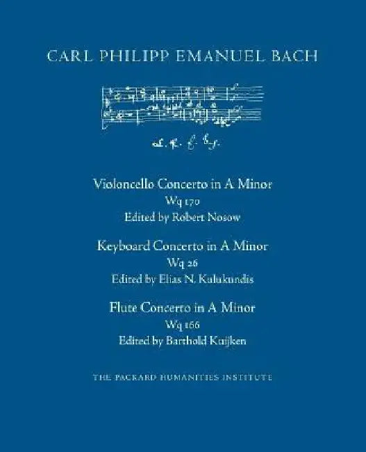 Concerto in A Minor, Wq 170, 26, 166 by Robert Nosow