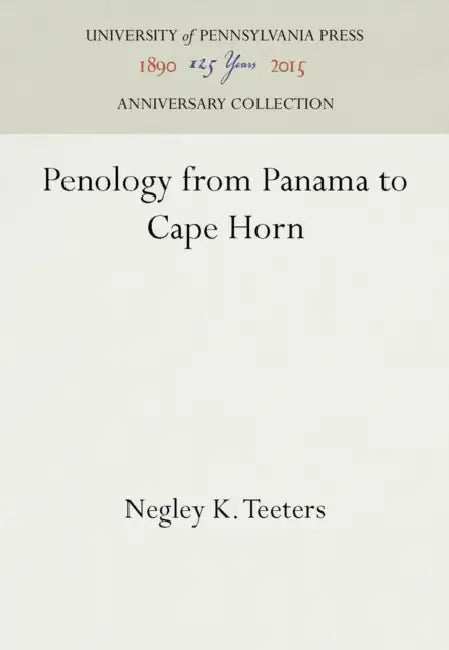 Penology from Panama to Cape Horn by Negley K. Teeters