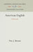 American English: A Bibliography by Vito J. Brenni