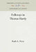 Folkways in Thomas Hardy by Ruth A. Firor