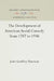 The Development of American Social Comedy from 1787 to 1936 by John Geoffrey Hartman