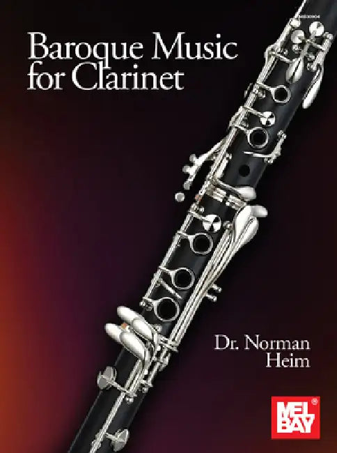 Baroque Music for Clarinet by Heim Dr Norman