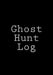 Ghost Hunt Log by Selena Wright