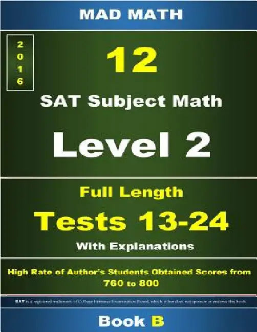L-2 Tests 13-24 Book B by John Su