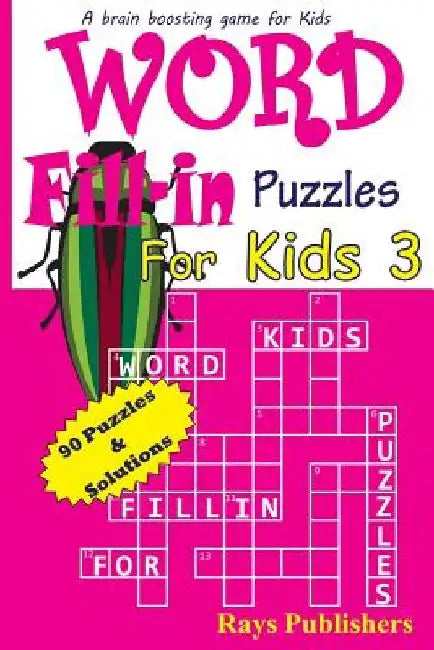 Word Fill-in Puzzles for Kids 3 by Jaja Media