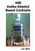 400 Vodka Absolut Based Cocktails by Lev Well