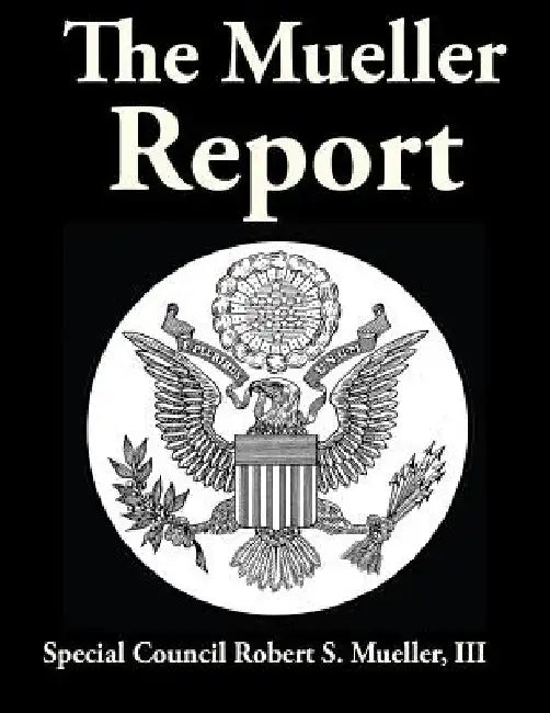 The Mueller Report by III Mueller Robert S.
