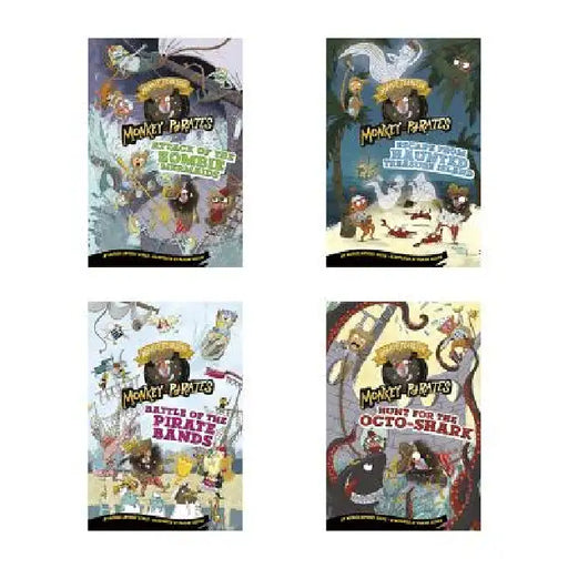 Nearly Fearless Monkey Pirates by Michael Anthony Steele, Pauline Reeves