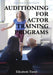 Auditioning for Actor Training Programs by Elizabeth Terrel