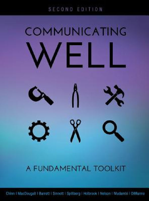 Communicating Well by Macdougall Robert