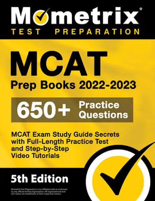 MCAT Prep Books 2022-2023 - MCAT Exam Study Guide Secrets, Full-Length Practice Test, Step-by-Step Video Tutorials: [5th Edition] by Matthew Bowling