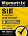 SIE Exam Prep 2023 and 2024 - 3 Full-Length Practice Tests, Secrets Study Guide Book for the FINRA Securities Industry Essentials: [4th Edition] by Matthew Bowling