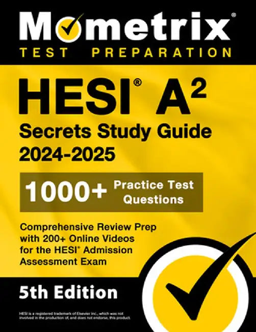 Hesi A2 Secrets Study Guide: 1000+ Practice Test Questions, Comprehensive Review Prep with 200+ Online Videos for the Hesi Admission Assessment Exa by Matthew Bowling