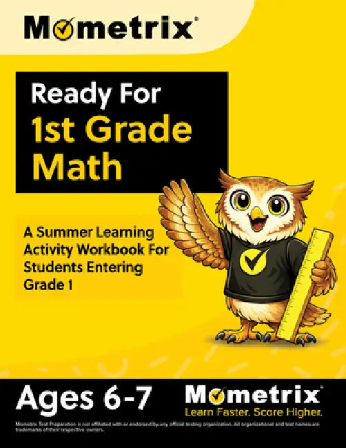Ready For 1st Grade Math: A Summer Learning Activity Workbook For Students Entering Grade 1 [Ages 6-7] by Matthew Bowling