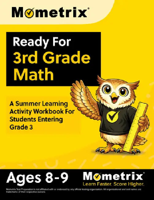 Ready For 3rd Grade Math: A Summer Learning Activity Workbook For Students Entering Grade 3 [Ages 8-9] by Matthew Bowling