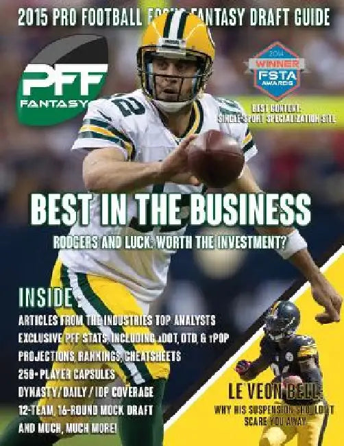2015 Pro Football Focus Fantasy Draft Guide by Mike Clay