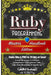 Ruby: Programming, Master's Handbook: A TRUE Beginner's Guide! Problem Solving, Code, Data Science, Data Structures & Algori by R. M. Z. Trigo