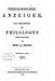 Philologischer Anzeiger by Leutsch, Ernst Von