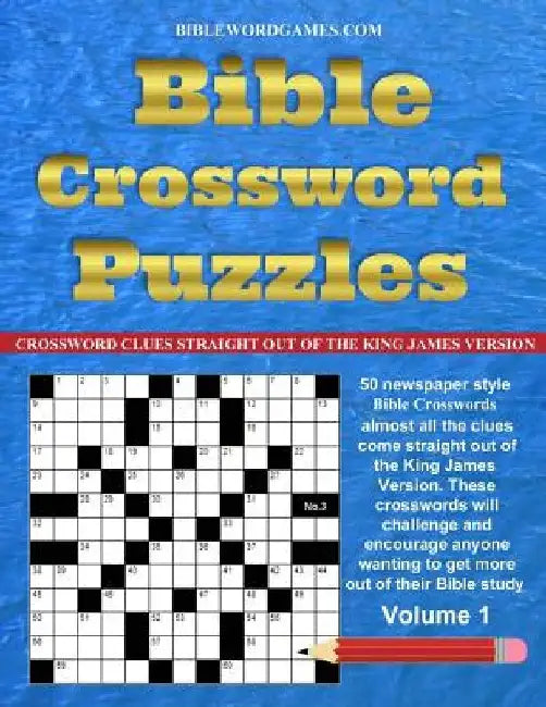 Bible Crossword Puzzles Volume.1 by Gary Watson