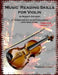 Music Reading Skills for Violin Complete Levels 1 - 3 by Robert Anthony