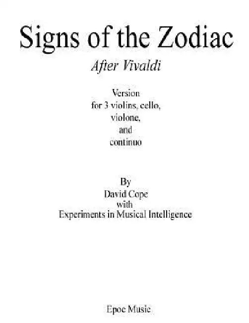 Signs of the Zodiac: After Vivaldi by Experiments in Musical Intelligence