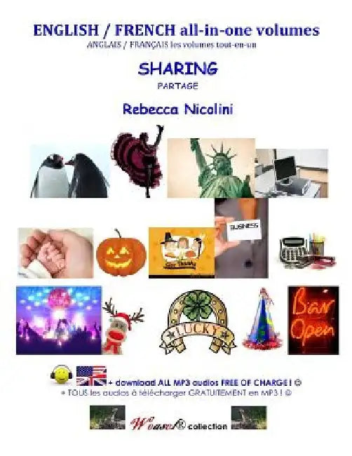 Anglais / Francais les volumes tout-en-un: Partage (en Societe): Version couleur by Rebecca Nicolini