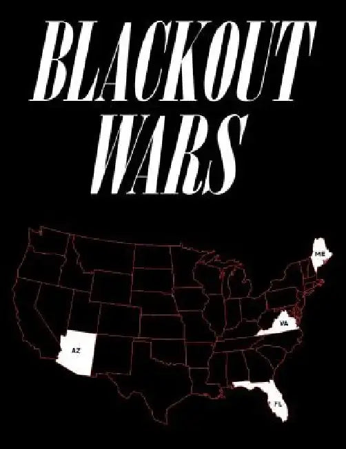 Blackout Wars: State Initiatives To Achieve Preparedness Against An Electromagnetic Pulse (EMP) Catastrophe by Peter Vincent Pry