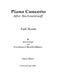 Piano Concerto (After Rachmaninoff) by Experiments in Musical Intelligence