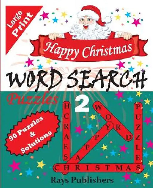 Happy Christmas Word Search Puzzles by Rays Publishers