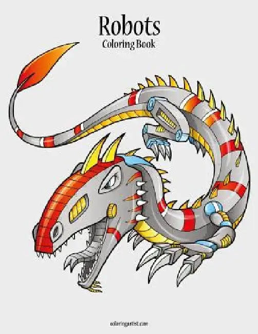 Robots Coloring Book 1 by Nick Snels