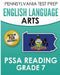 PENNSYLVANIA TEST PREP English Language Arts PSSA Reading Grade 7: Covers the Pennsylvania Core Standards (PCS) by Test Master Press Pennsylvania