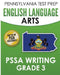 PENNSYLVANIA TEST PREP English Language Arts PSSA Writing Grade 3: Covers the Pennsylvania Core Standards by Test Master Press Pennsylvania