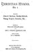 Christian Hymns No. 1. For Use in Church Services by J. Wilbur Chapman